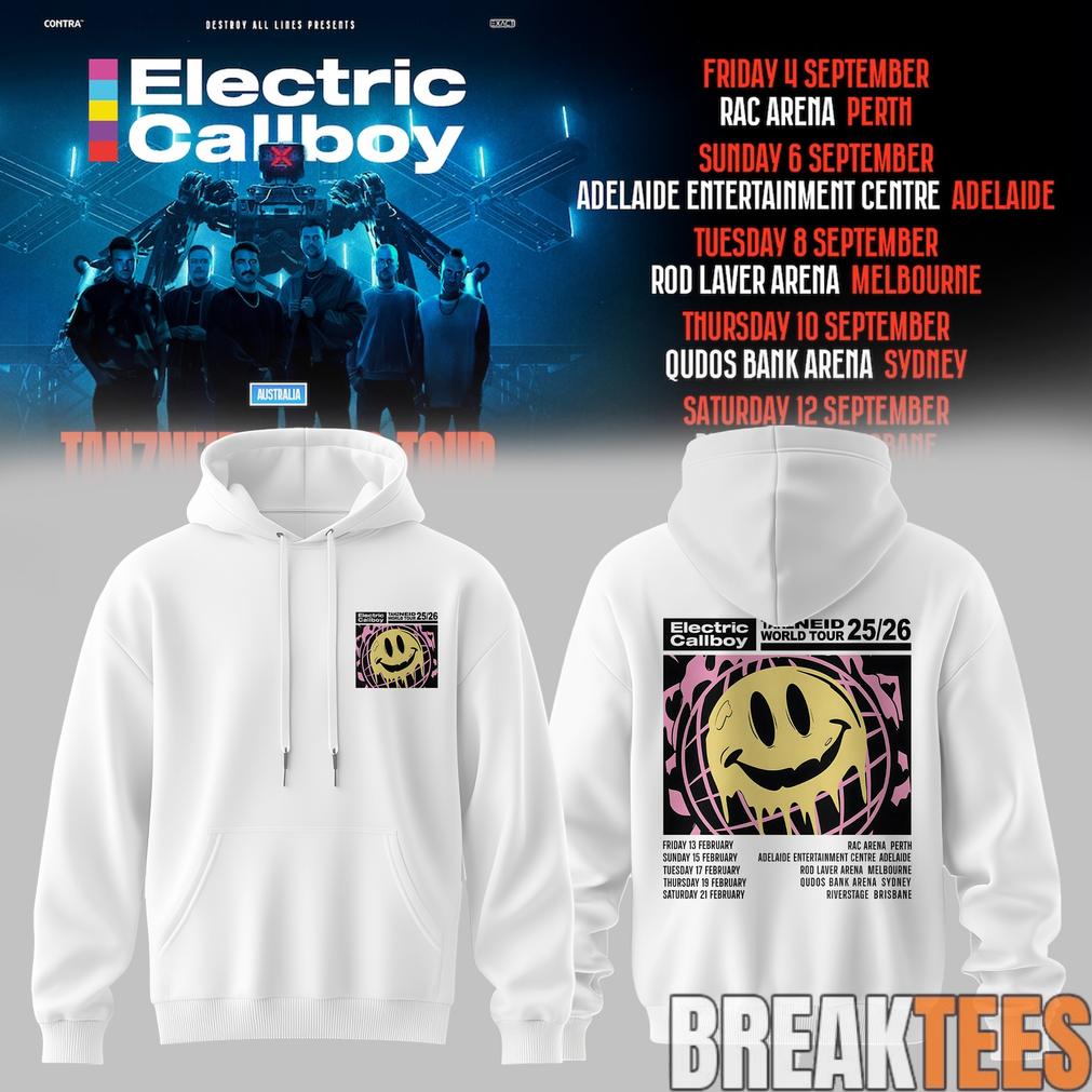 Electric Callboy TANZNEID World Tour 2026 Limited Hoodie