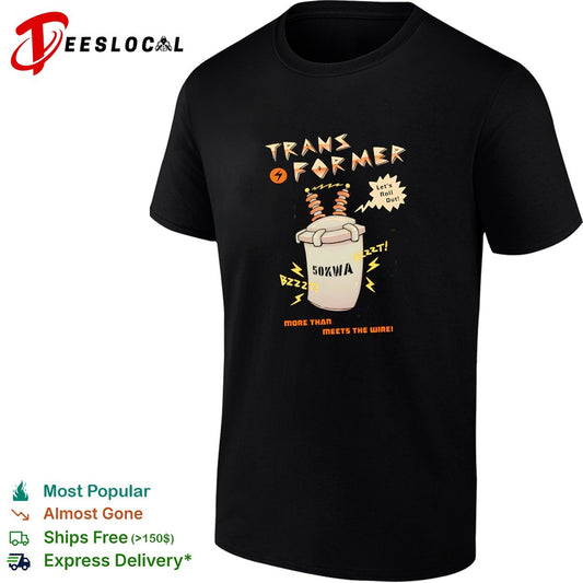 Electrical transformer mascot 50kVA let’s roll out shirt