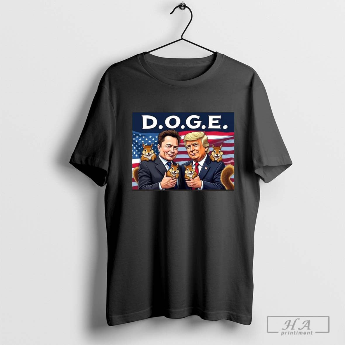 Elon Musk And Trump The D O G - clothing by TeeHivey.com