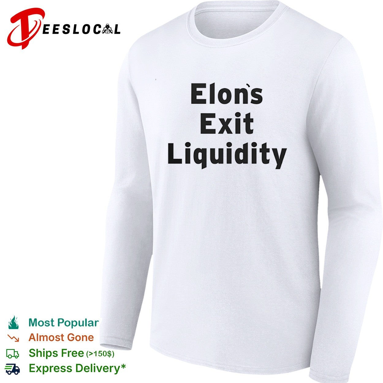 Elon exit liquidity shirt