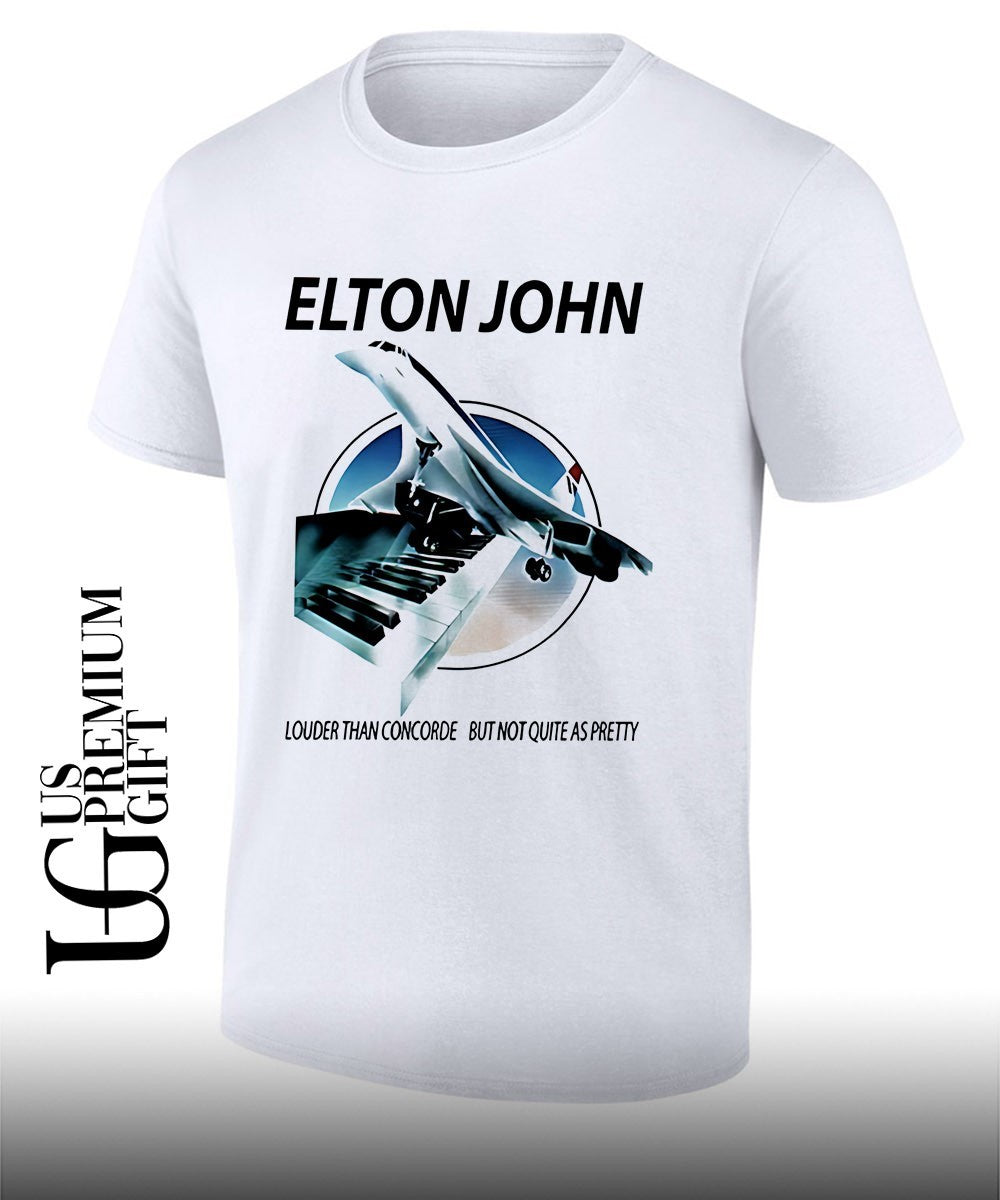 Elton John Louder Than Concorde shirt