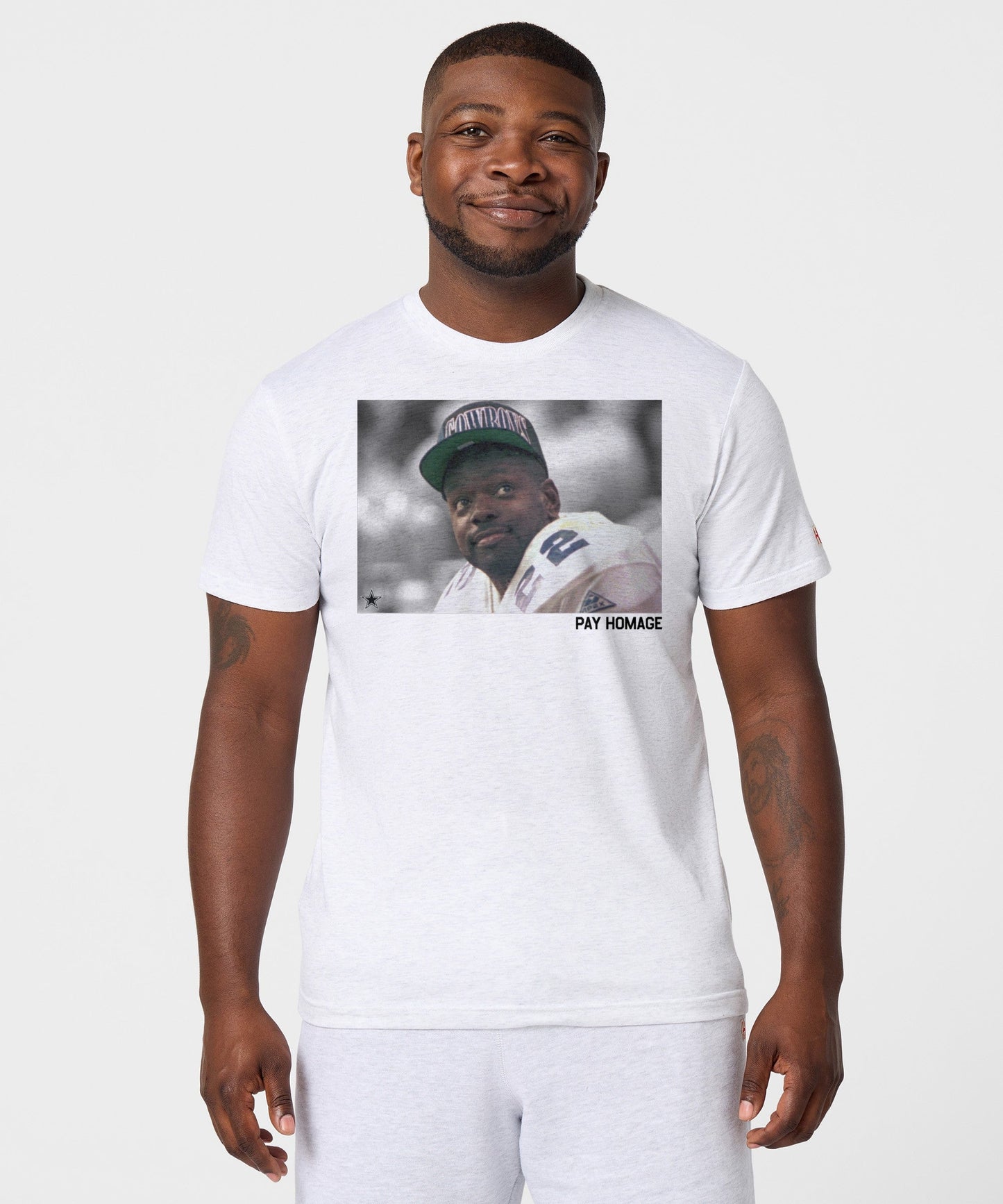 Emmitt Smith Pay Homage