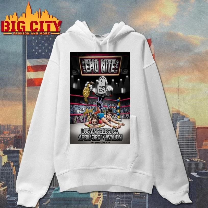 Emo Nite In Los Angeles CA On Apr 3 2026 Poster Shirt