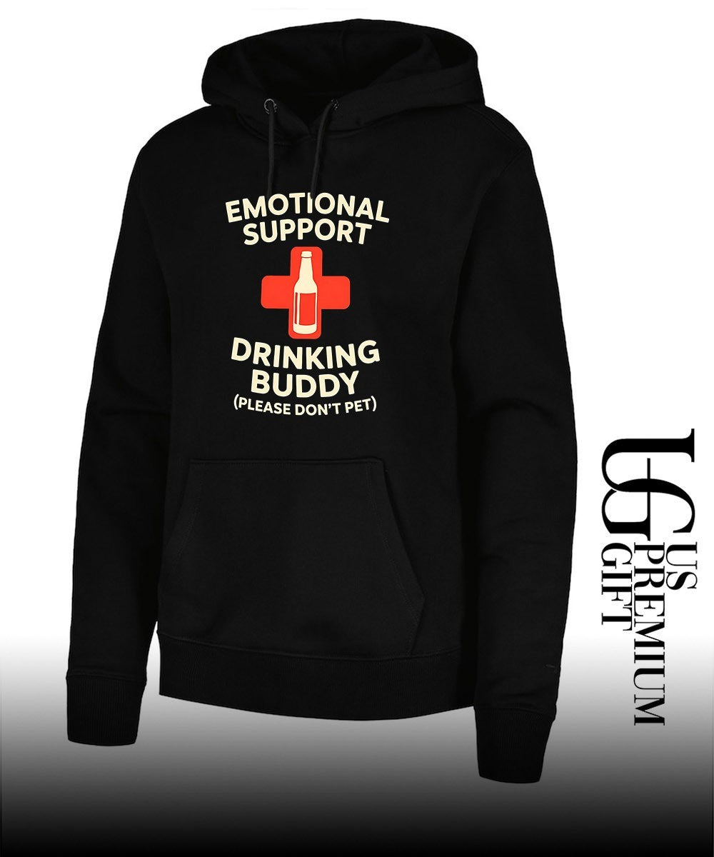 Emotional support drinking buddy shirt