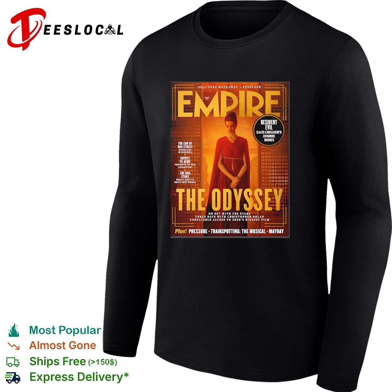 Empire magazine The Odyssey Penelope cover shirt