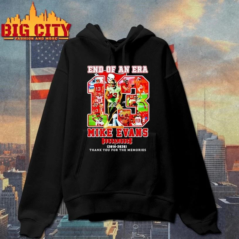 End Of An Era Mike Evans Tampa Bay Buccaneers 2014 2026 thank you for the memories Shirt