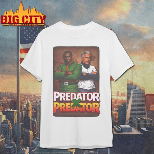 Epstein And Diddy Predator X Predator t-shirt