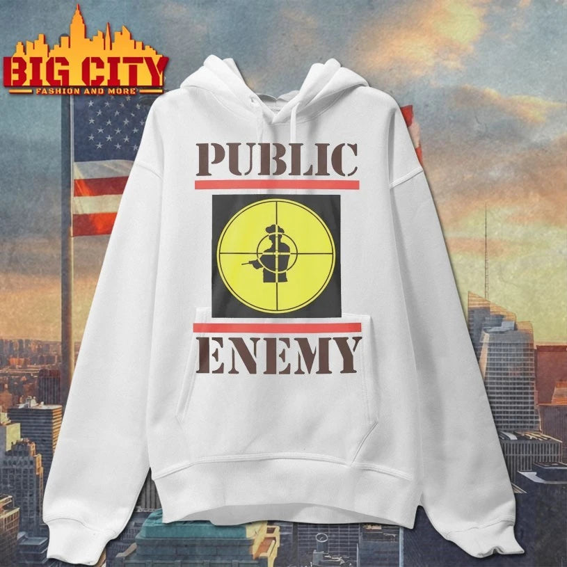 Eric Sohn With Public Enemy T-shirt