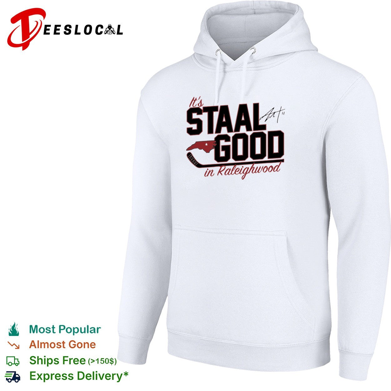 Eric Staal Carolina Hurricanes NHL It’s Staal Good in Raleighwood hockey shirt