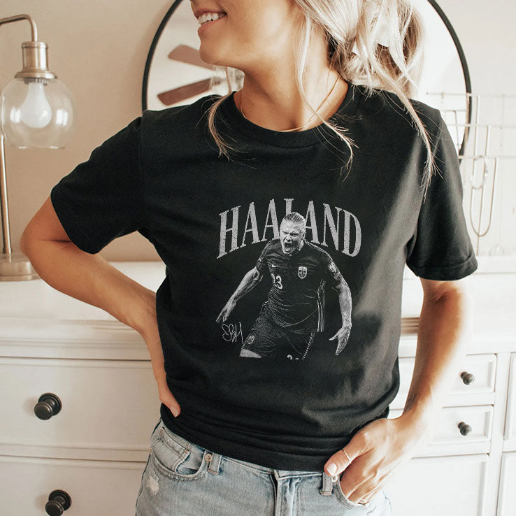 Erling Haaland Norway Football T Shirt