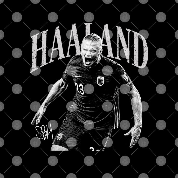Erling Haaland Norway Football T Shirt