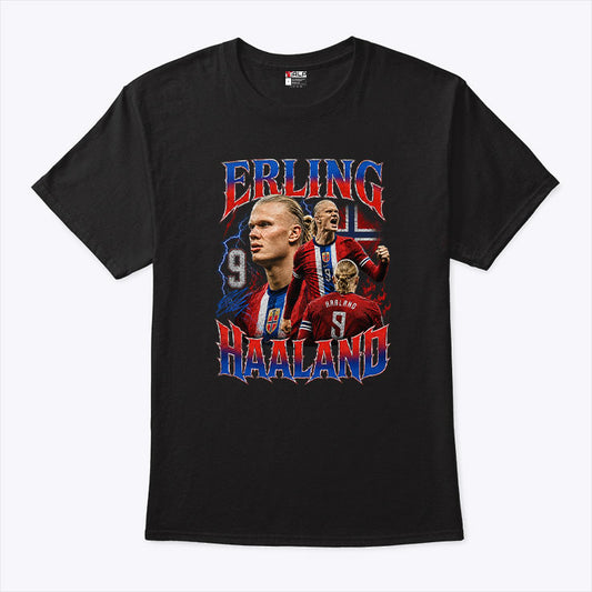 Erling Haaland Norway Soccer T Shirt
