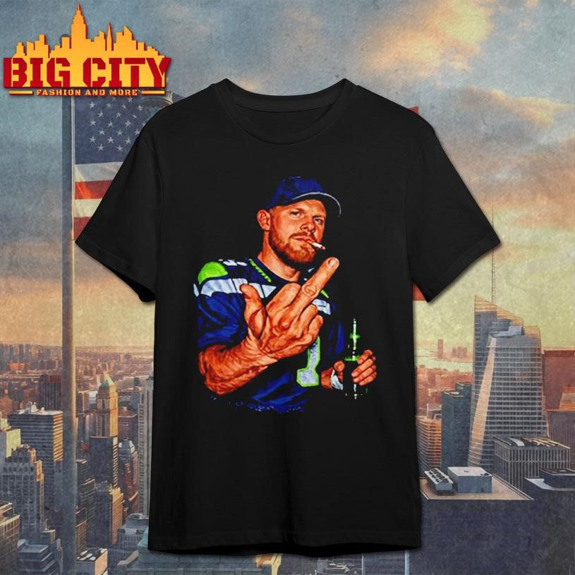 Ernest jones sam darnold middle finger shirt