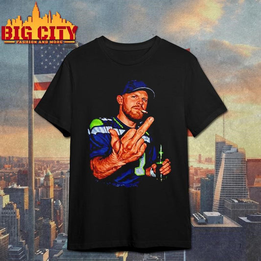 Ernest jones sam darnold middle finger shirt