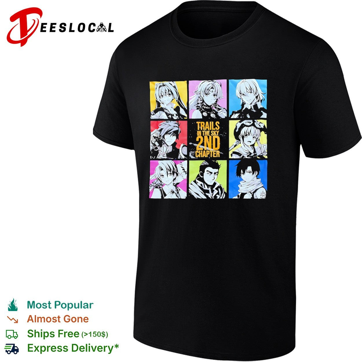 Estelle Bright Joshua Bright Kloe Rance Agate Crosner Trails in the Sky 2nd Chapter shirt