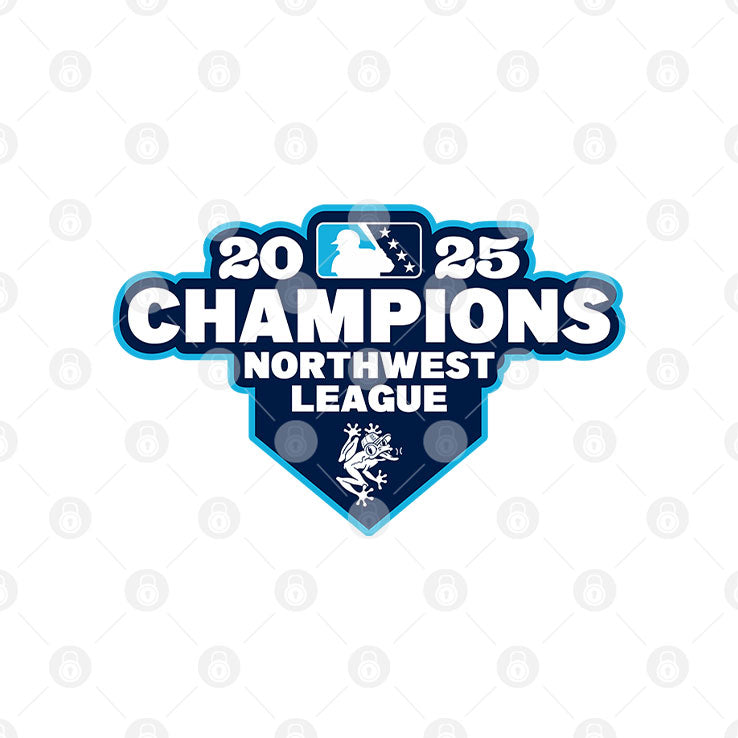 Everett AquaSox 2025 Northwest League Champions T Shirt