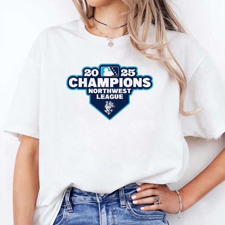 Everett AquaSox 2025 Northwest League Champions T Shirt