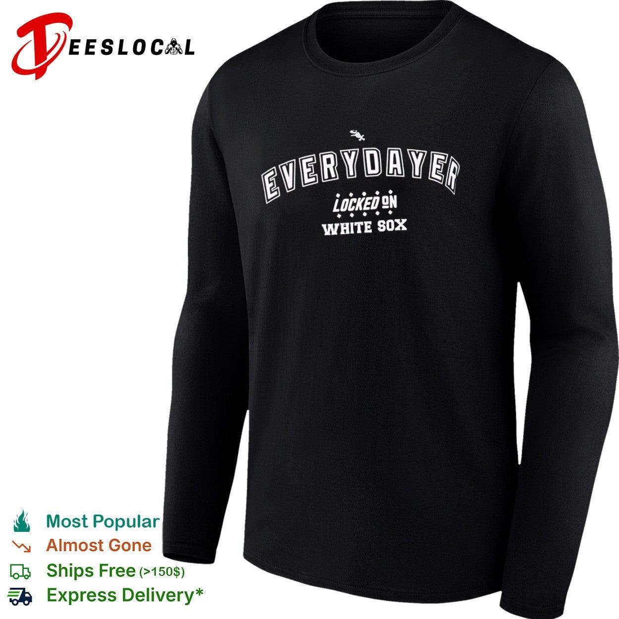 Everydayer Locked on Chicago White Sox Major League Baseball fan shirt