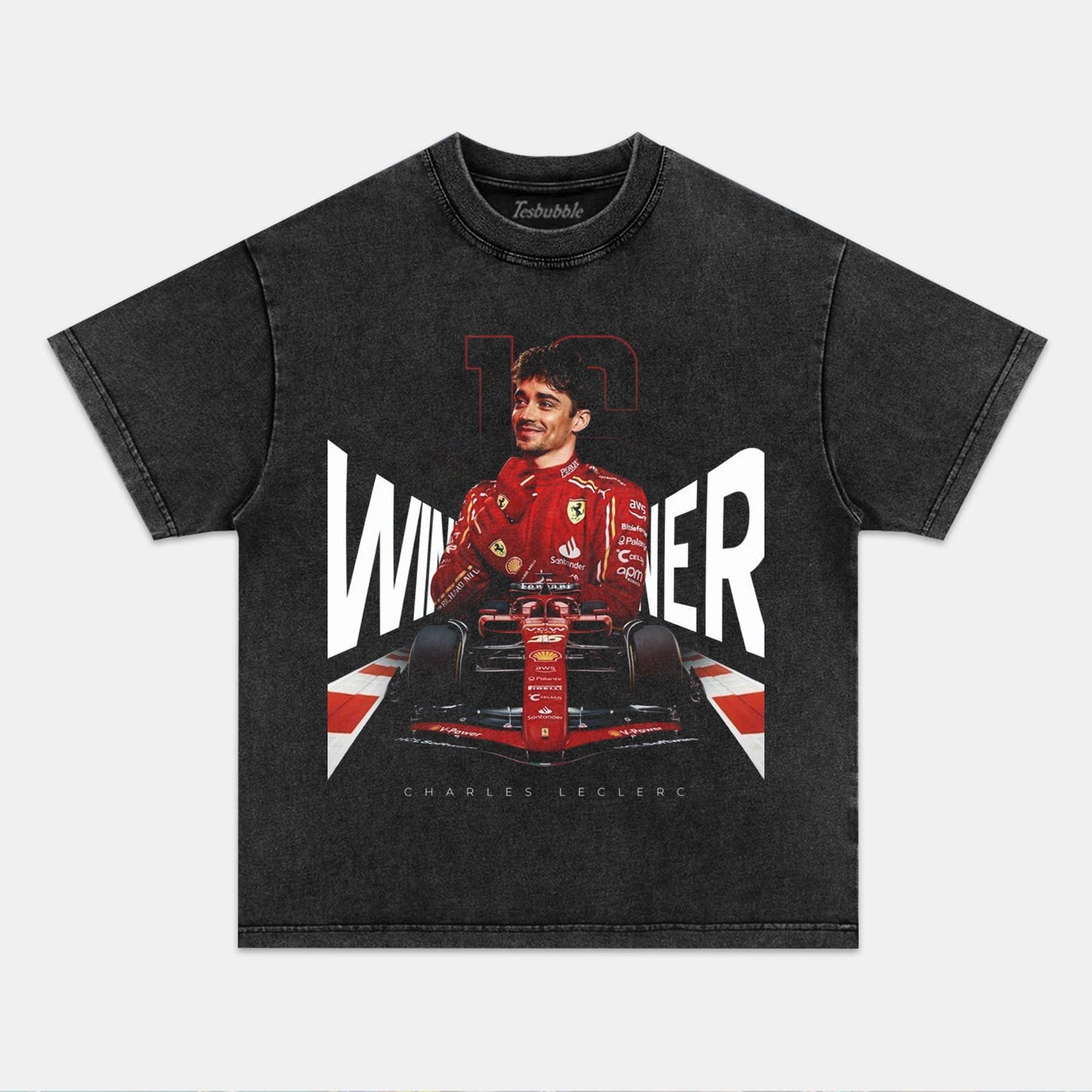F1 CHARLES LECLERC TEE - clothing by TeeHivey.com (Image 4)
