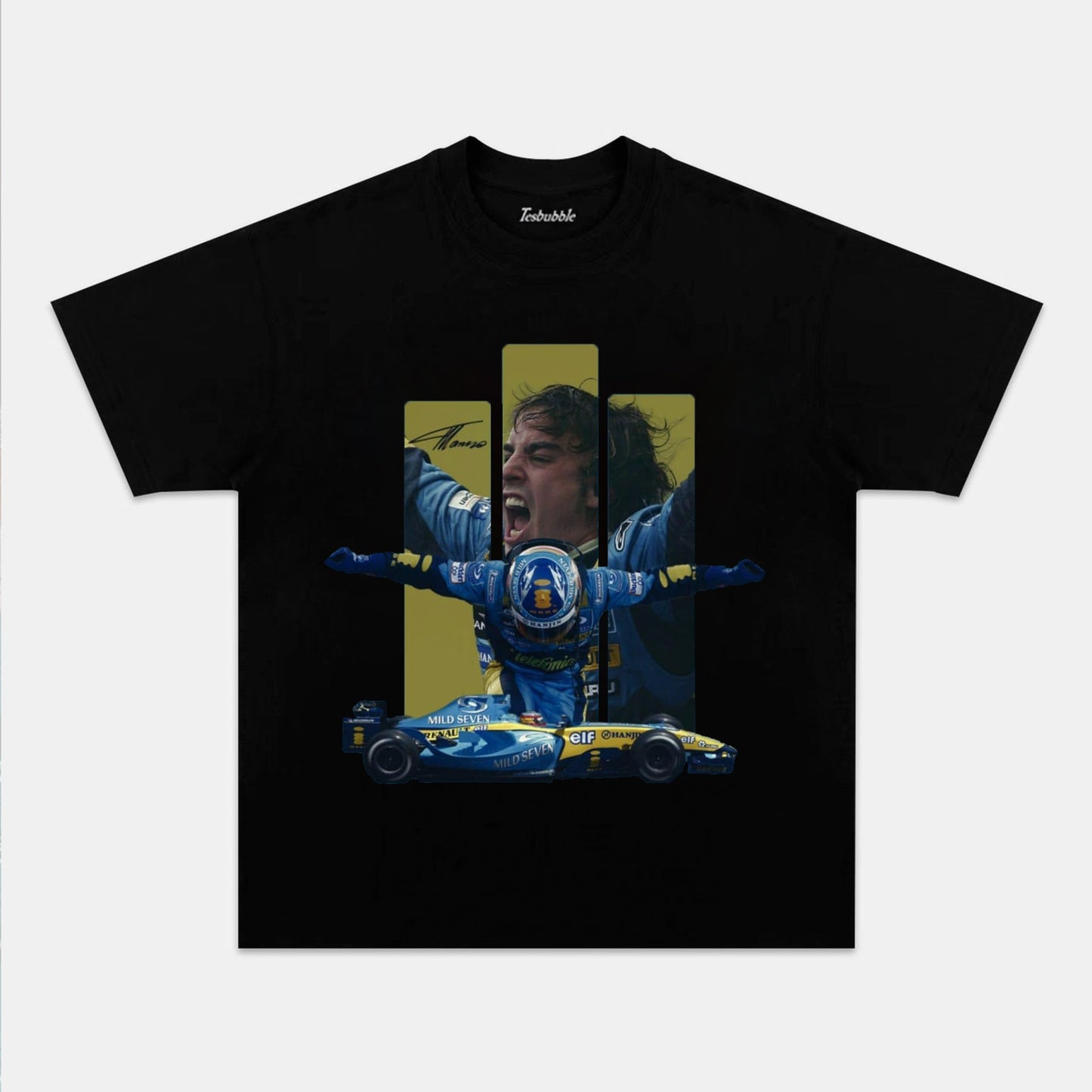 F1 FERNANDO ALONSO TEE Style001 - clothing by TeeHivey.com (Image 1)