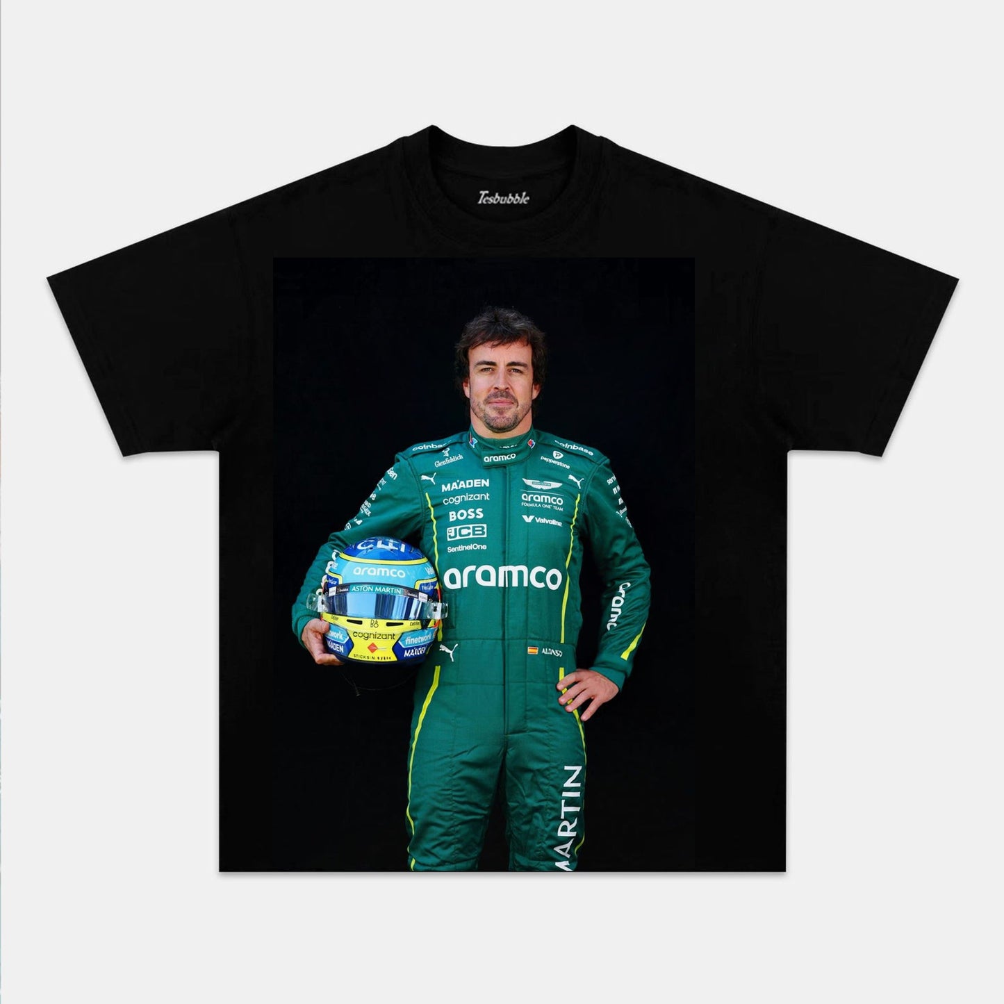 F1 FERNANDO ALONSO TEE - clothing by TeeHivey.com (Image 1)