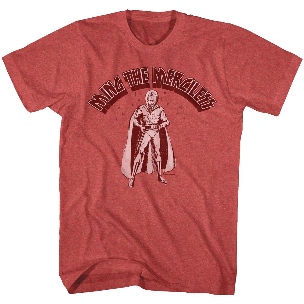 Flash Gordon - Mingin - Short Sleeve - Heather - Adult - T-Shirt
