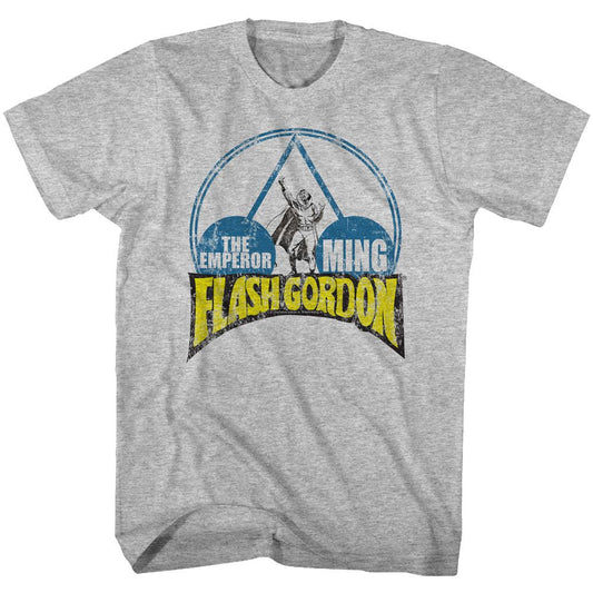 Flash Gordon - Emporer Ming - Short Sleeve - Heather - Adult - T-Shirt