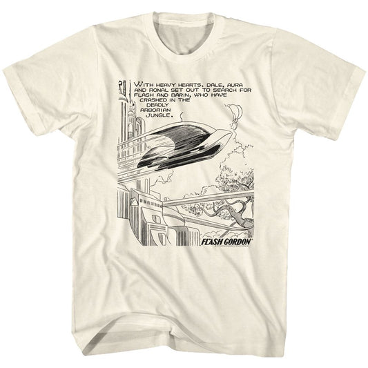 Flash Gordon - Heavy Hearts - Short Sleeve - Adult - T-Shirt