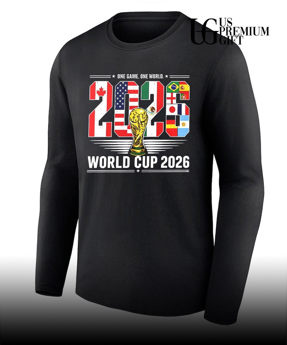 FIFA Soccer World Cup 2026 One Game One World shirt