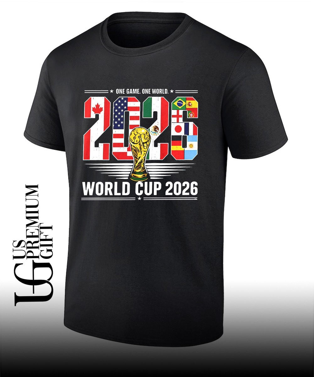 FIFA Soccer World Cup 2026 One Game One World shirt
