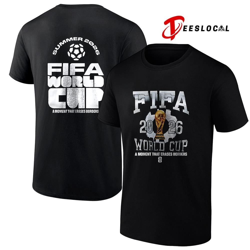 FIFA World Cup summer a moment that erases borders graphic shirt
