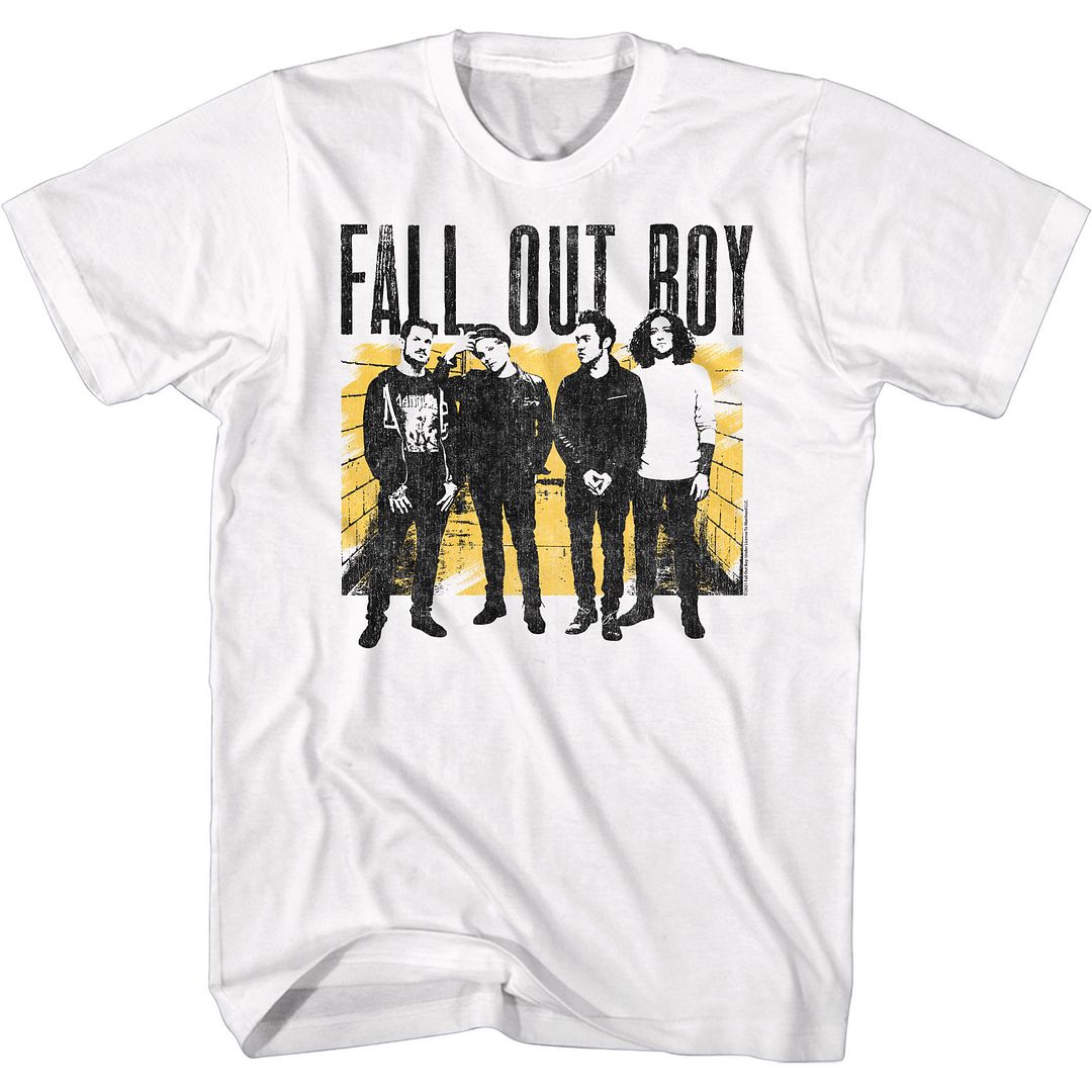 Fall Out Boy - Block - Short Sleeve - Adult - T-Shirt - clothing by TeeHivey.com