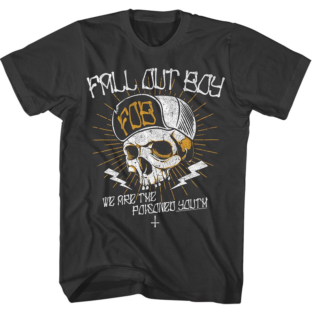 Fall Out Boy - We Are The Poisoned Youth - Short Sleeve - Adult - T-Shirt - clothing by TeeHivey.com