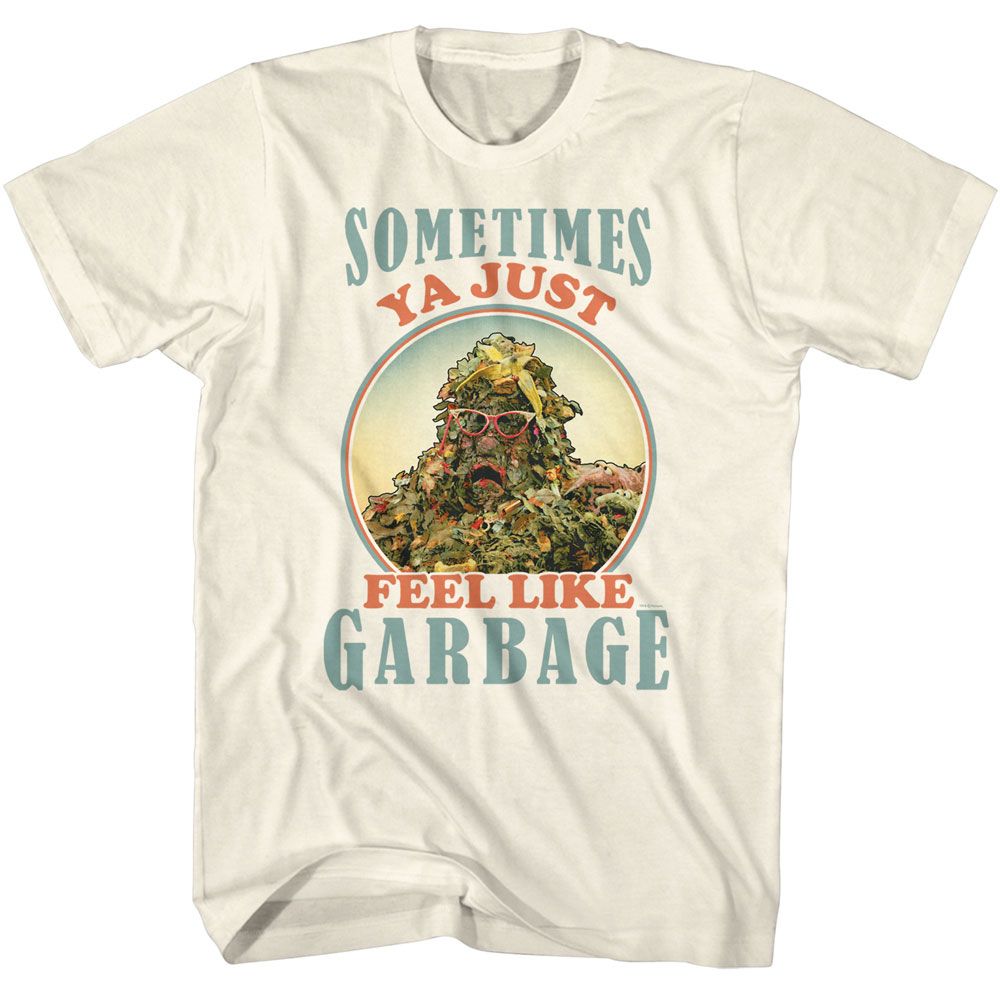 Fraggle Rock - Like Garbage - American Classics - Solid Off-White Adult Short Sleeve T-Shirt
