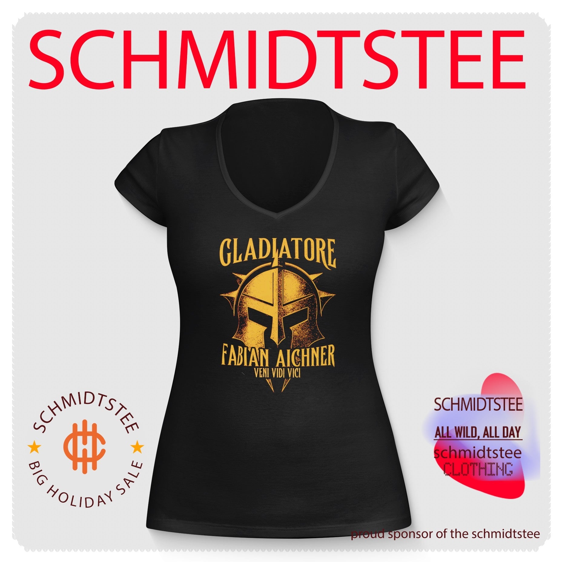 Fabian Aichner Gladiatore Veni Vidi Vici shirt