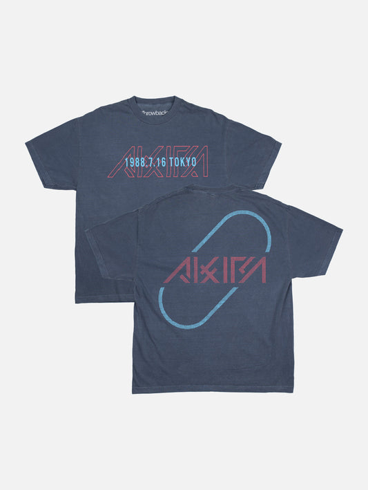 Akira Anime Glitch Graphic Tee Shirt