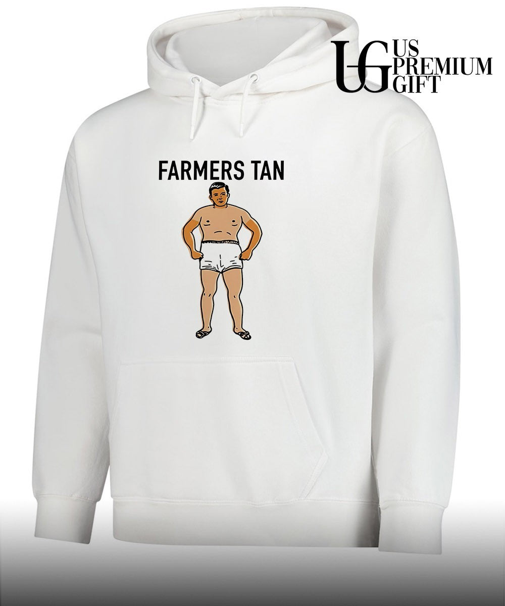 Farmers Tan Man Summer cartoon shirt