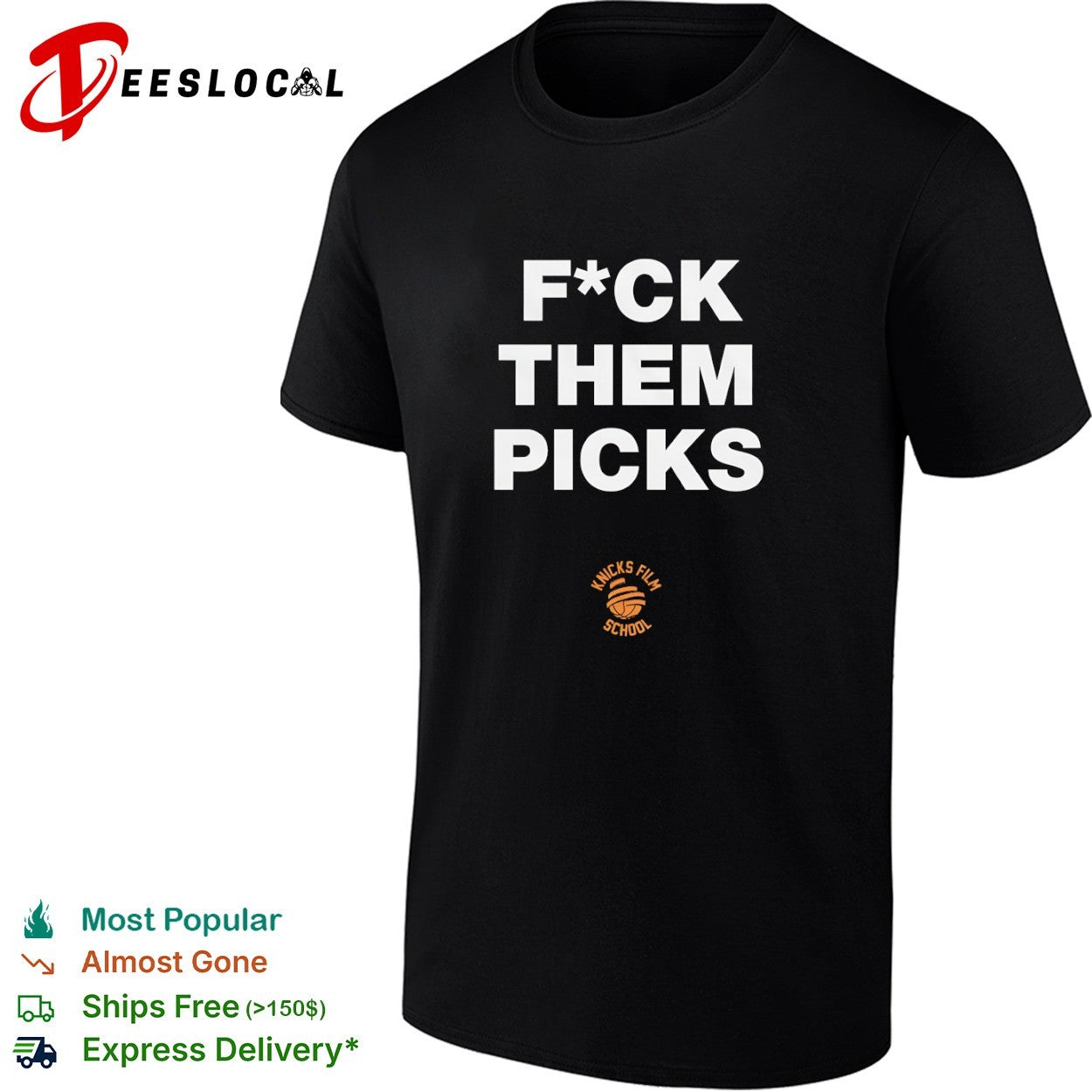 Fck Them Picks New York Knicks NBA Basketball shirt