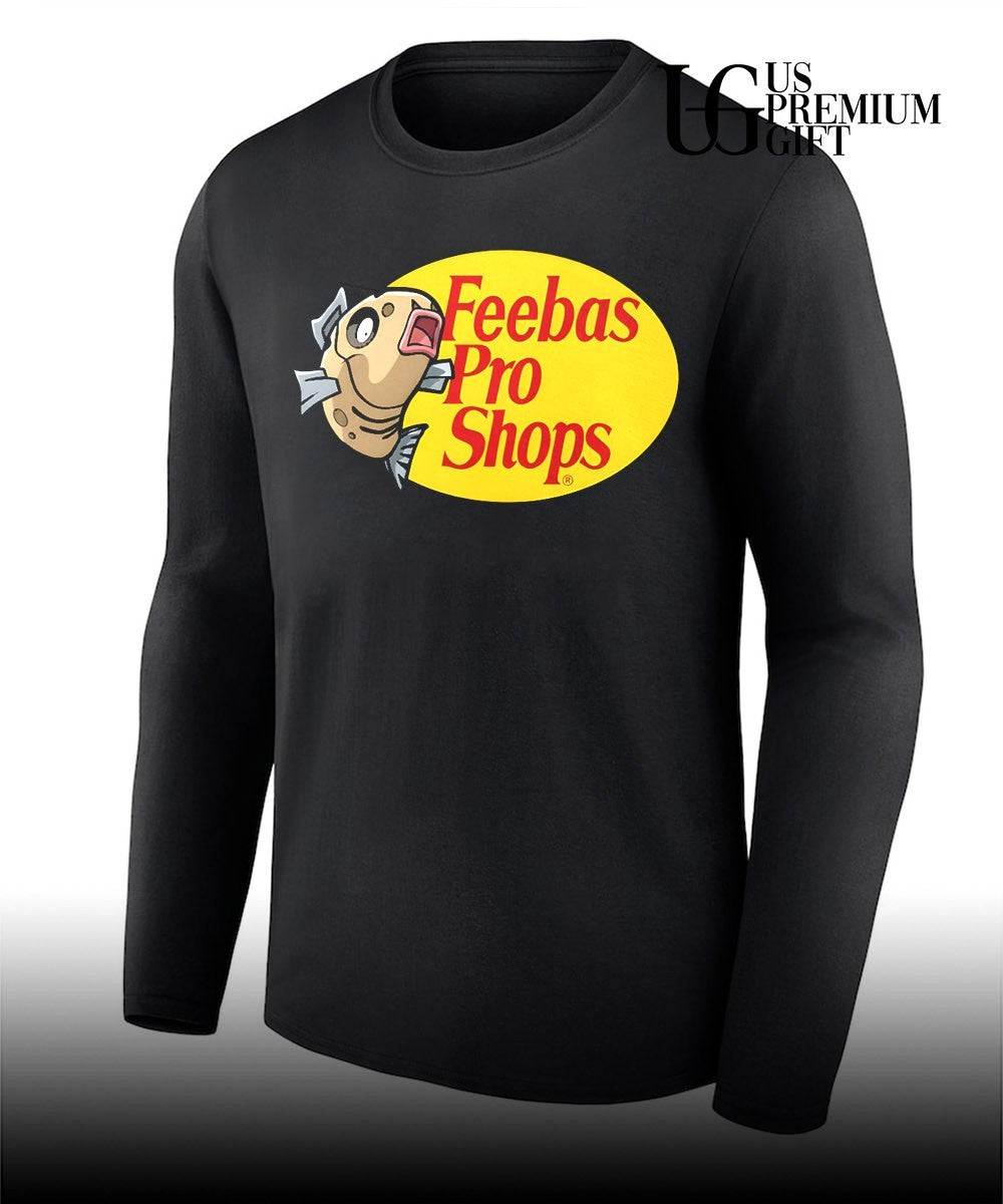 Feebas Pro Shops logo shirt