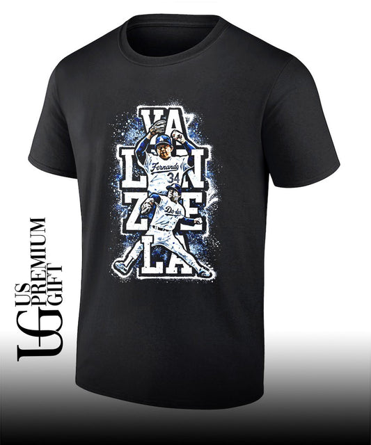 Fernando Valenzuela Los Angeles Dodgers baseball shirt