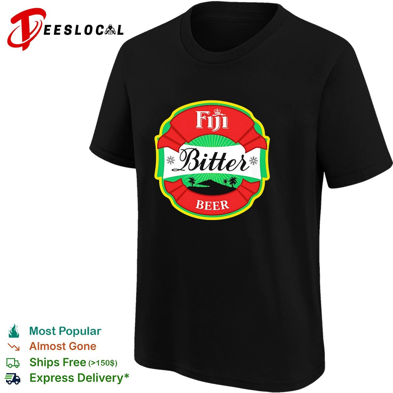 Fiji bitter beer shirt