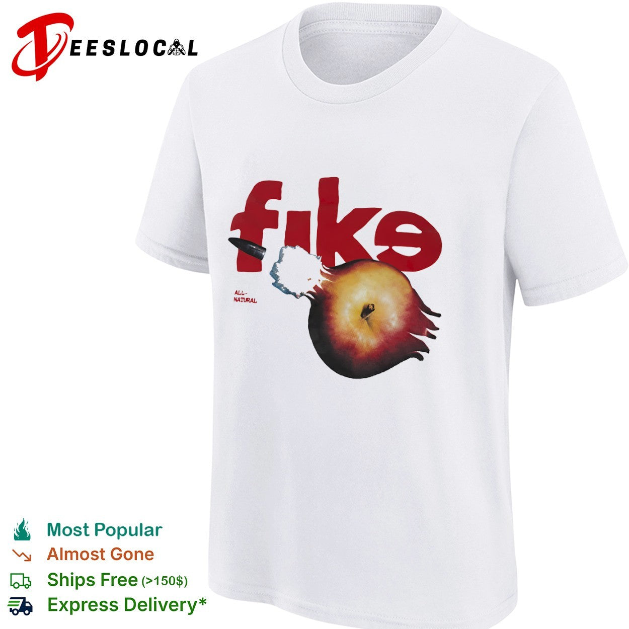 Fiks All Natural Pomegranate Bullet Explosion shirt