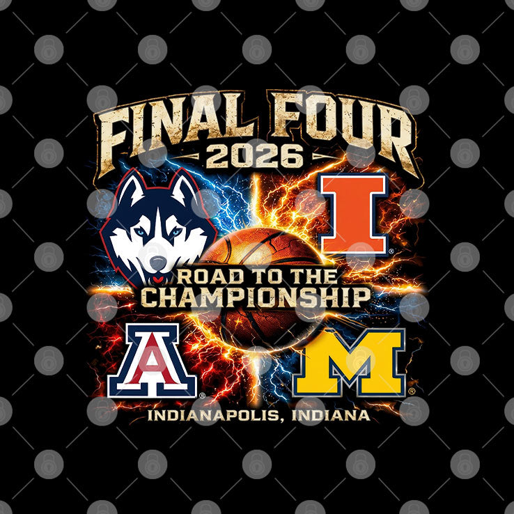 Final Four 2026 Road To The Championship Indianapolis T Shirt