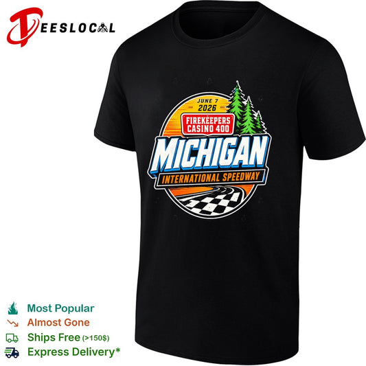 Firekeepers Casino 400 June 7 2026 Michigan International Speedway NASCAR shirt