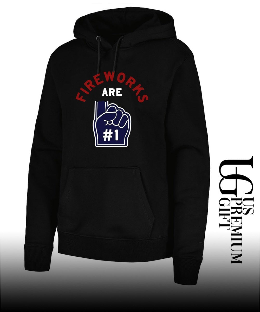 Fireworks are number 1 Foam Finger 4th Of July shirt
