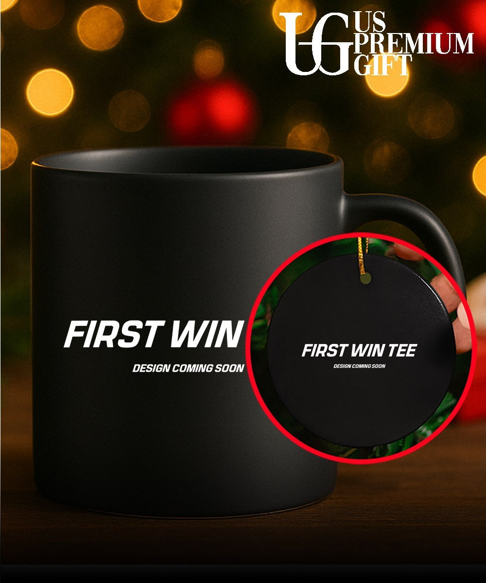 First win tee design coming soon shirt