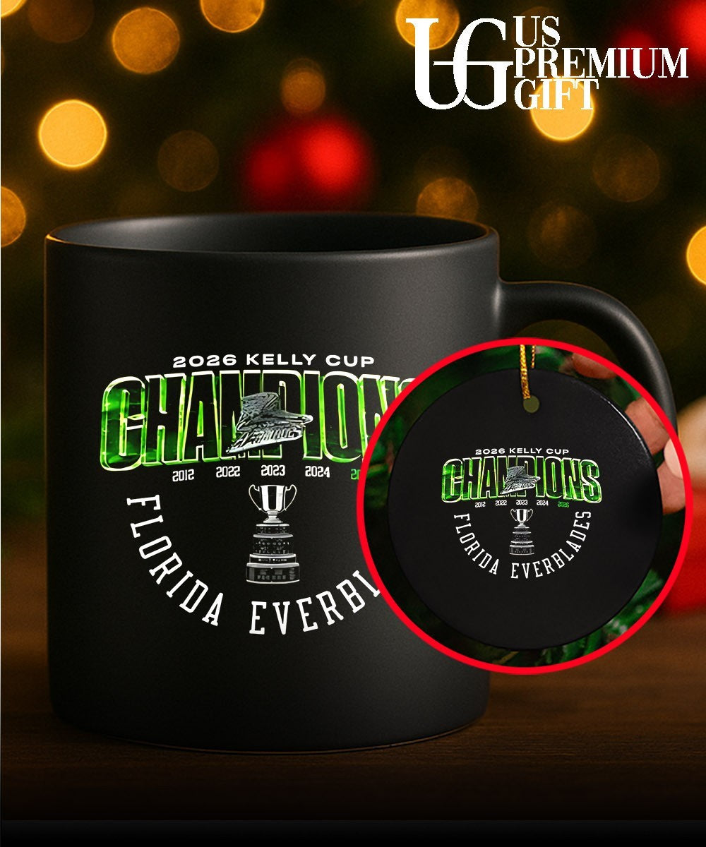 Florida Everblades 2026 Kelly Cup Champions shirt
