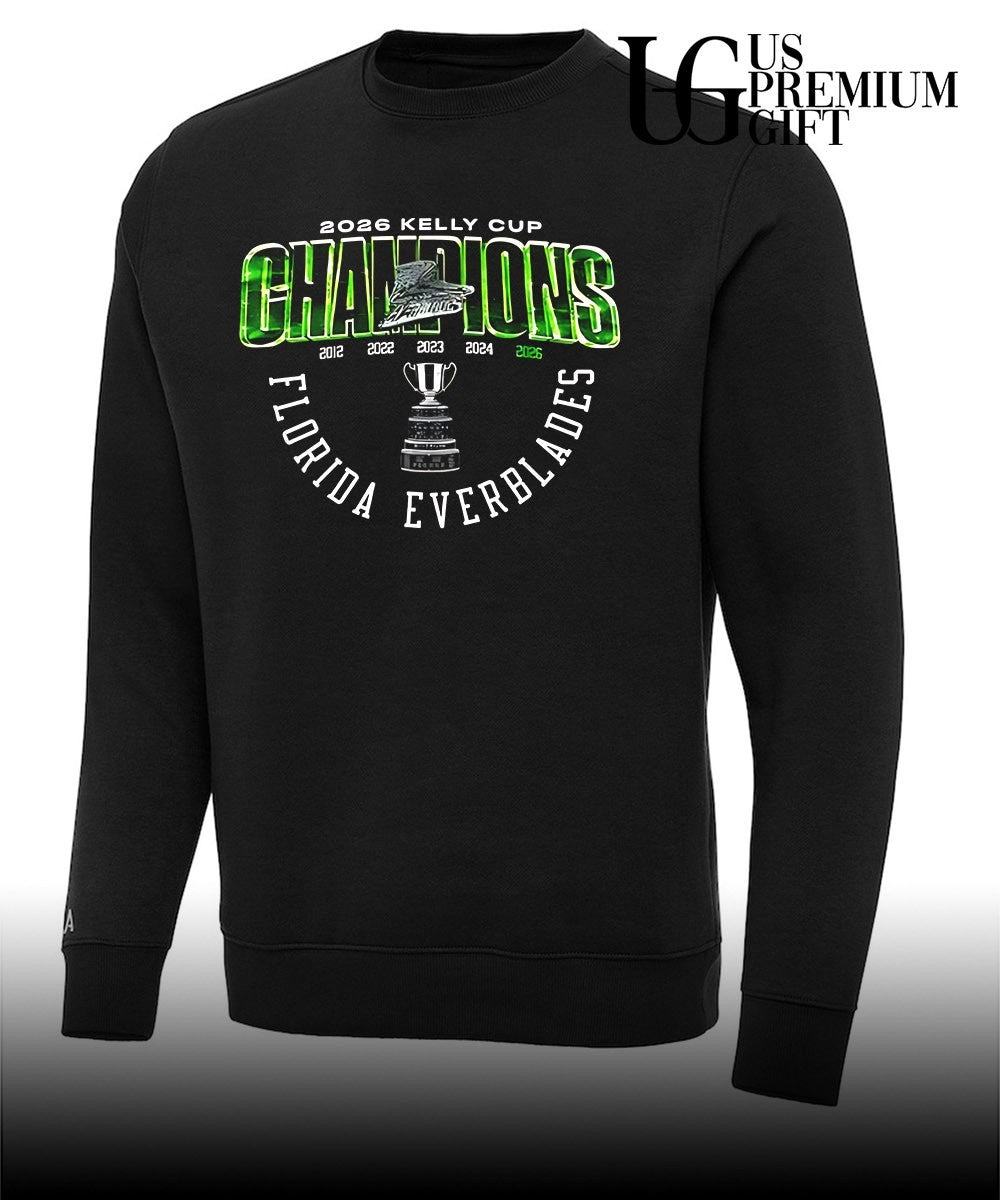 Florida Everblades 2026 Kelly Cup Champions shirt