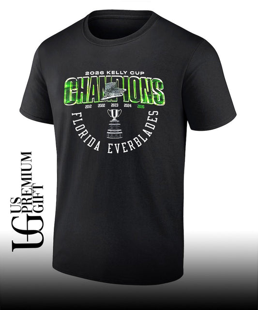 Florida Everblades 2026 Kelly Cup Champions shirt