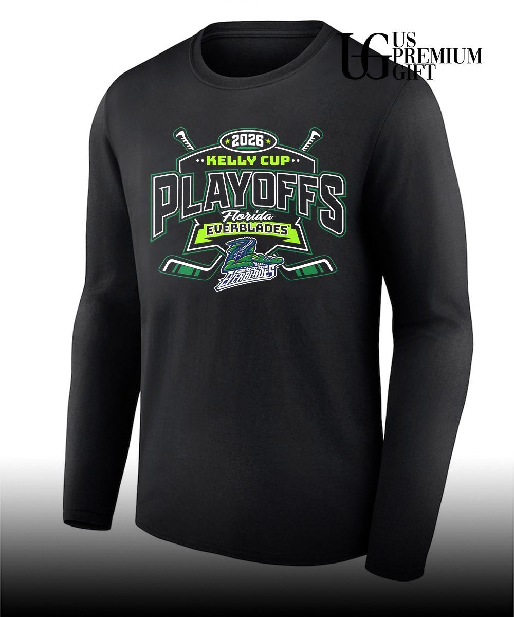 Florida Everblades ECHL 2026 Kelly Cup Playoffs Hockey Official Team shirt